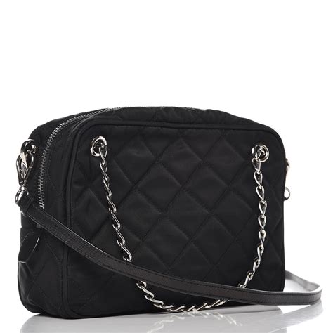 prada nero quilted crossbody|real real prada crossbody.